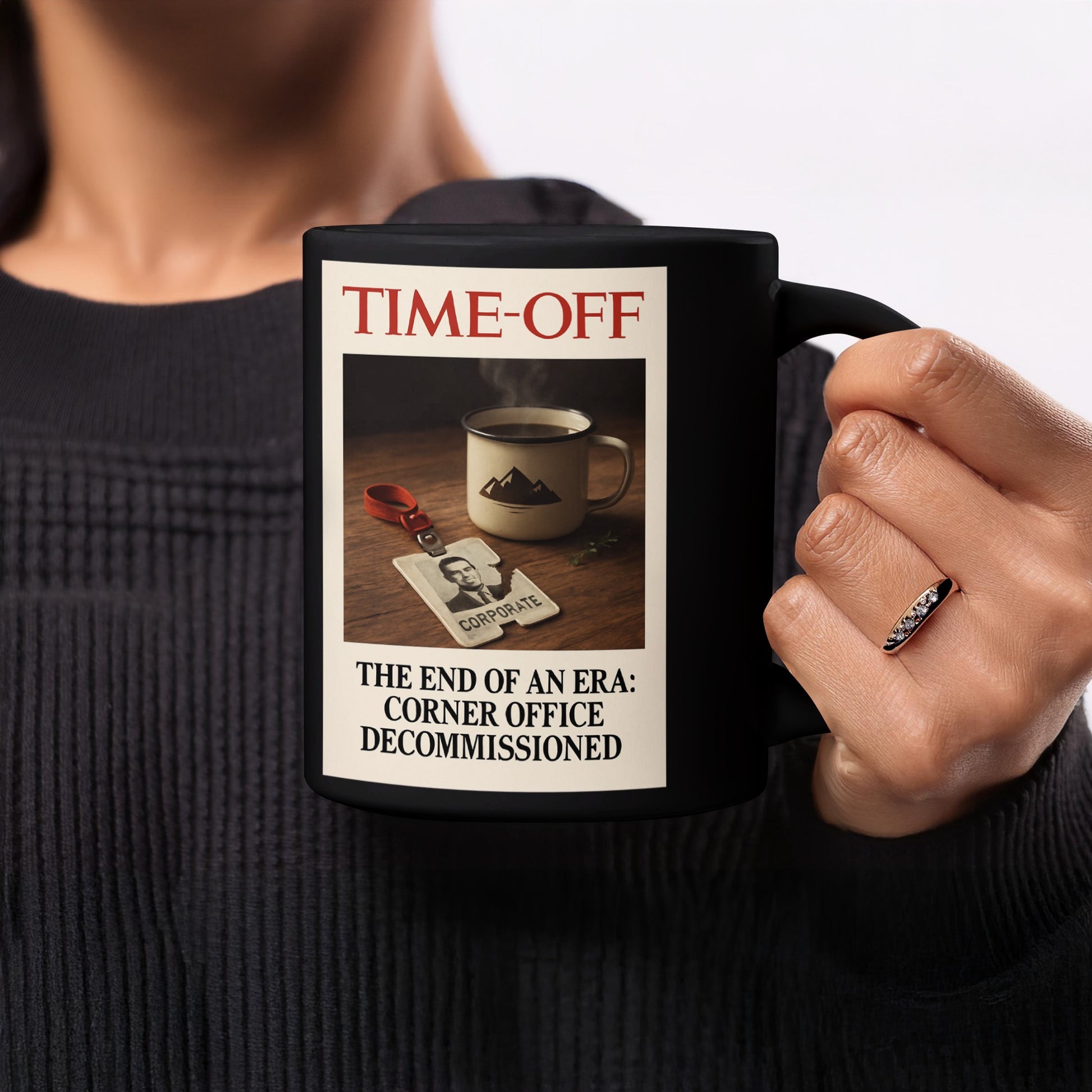 Humorous Corner Office Decommissioned Coffee Mug