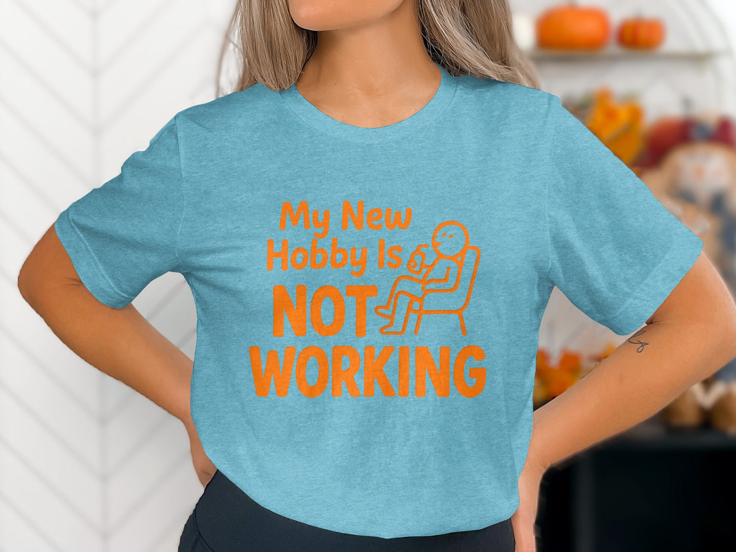 My New Hobby Is Not Working | Funny Retirement Saying | Soft Color Bella T-Shirts - Retiree Gifts Retirement Party