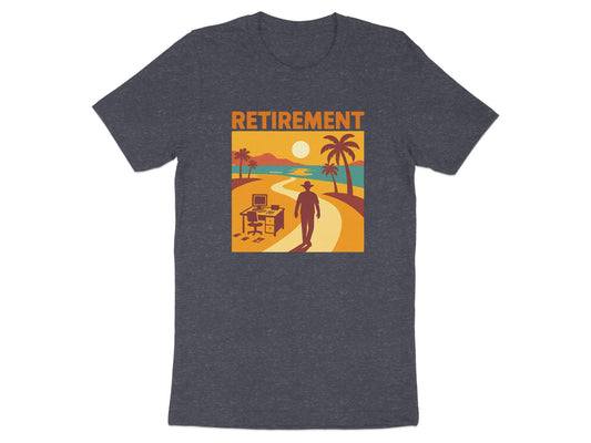 RETIREMENT | Prepare for Your Next Journey | Dark Heaterh Color Bella T-Shirts - Retiree Gifts Retirement Party