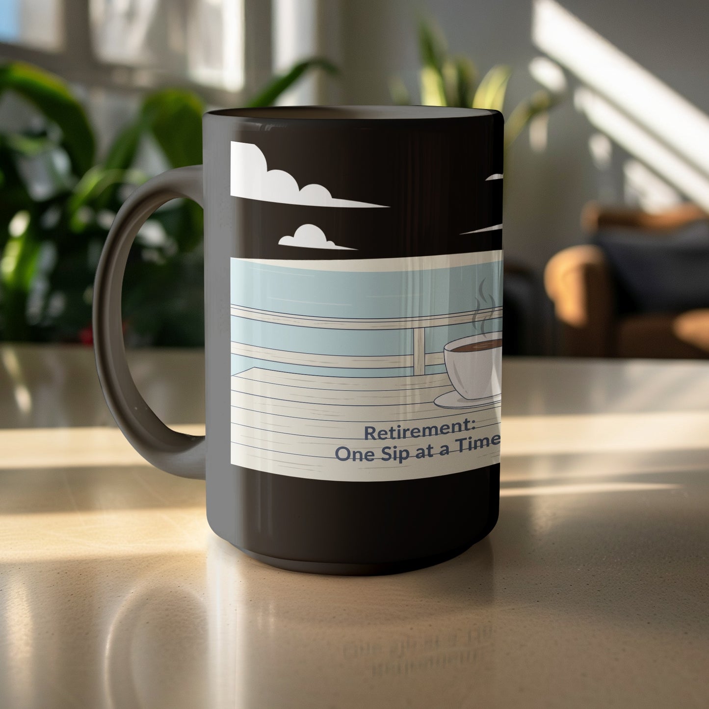 Retirement One Sip at a Time Coffee Drinking Mug