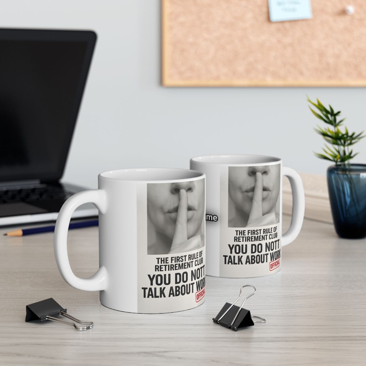 Retirement Club You Do Not Talk About Work Mug