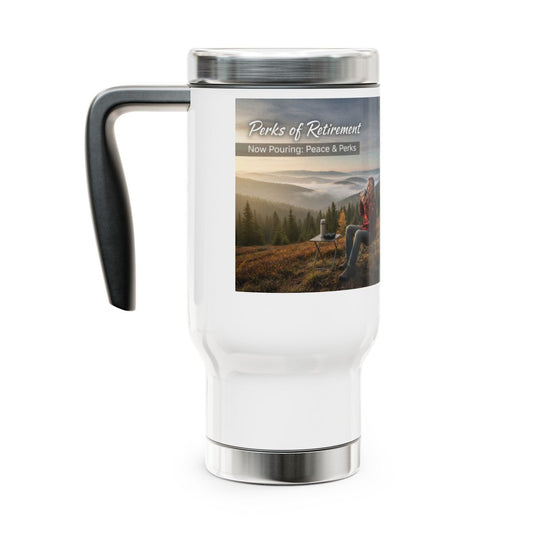 Perks of Retirement Peace and Perks Mug Product