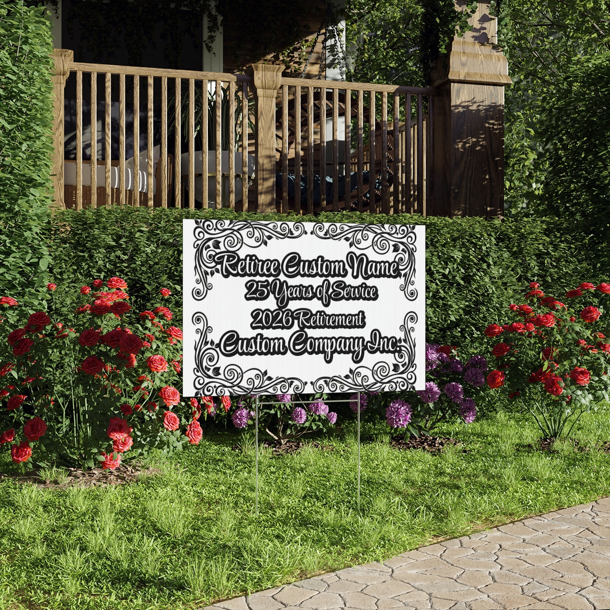 Retiree Custom Name 2026 Retirement Custom Company Inc product type