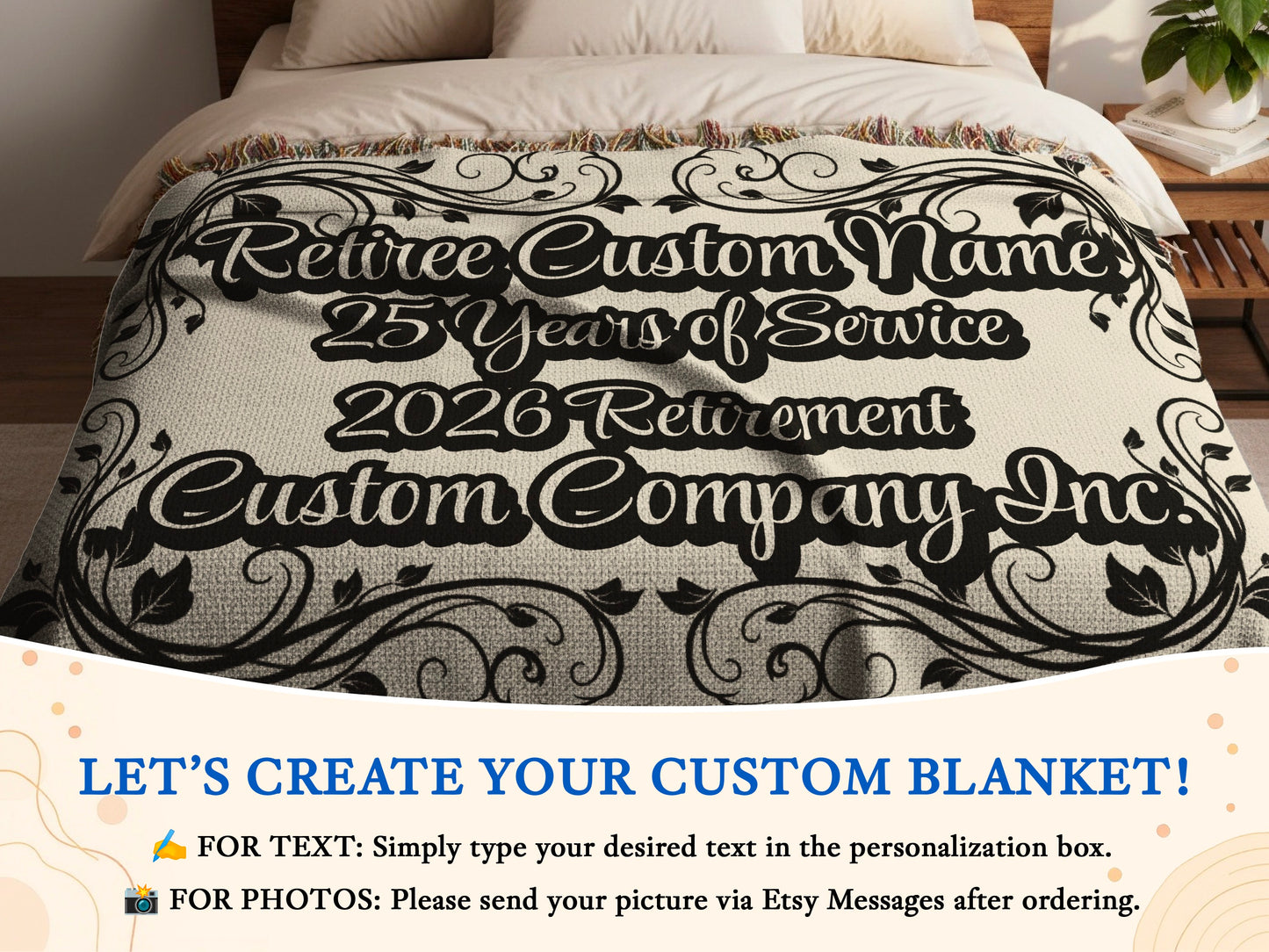 Custom Retirement Blanket Personalized Gift product