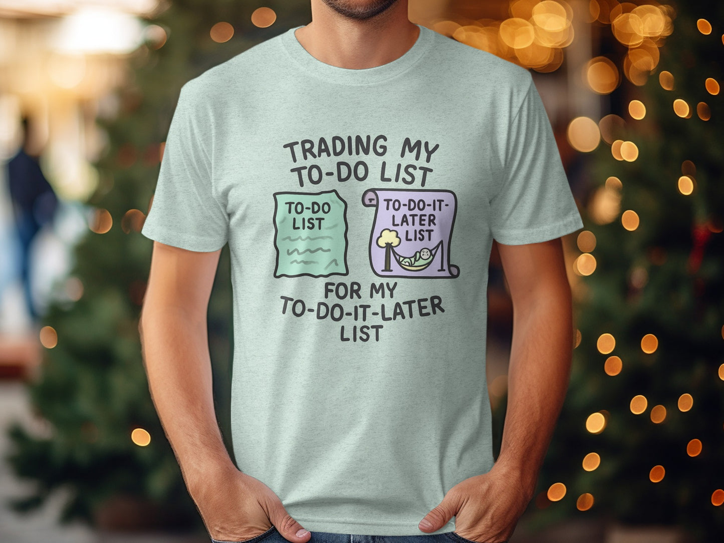 Trading My To-Do List For My To-Do-It-Later List | Retirement Plan | These Soft Color Bella T-Shirts - Retiree Gifts Retirement Party