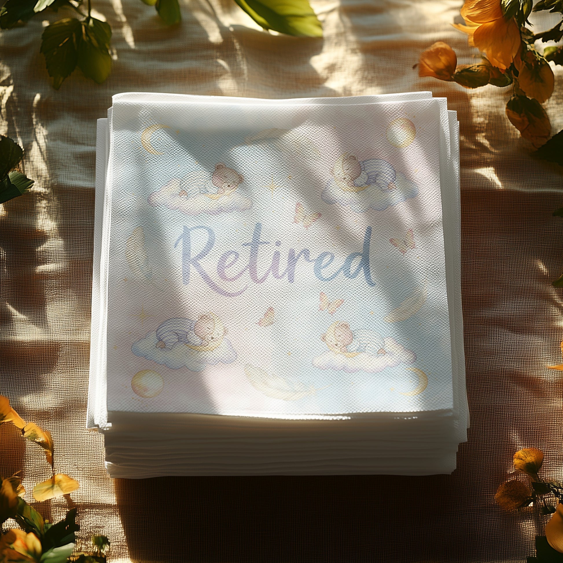 Retired Baby Angels Decorative Paper Napkins