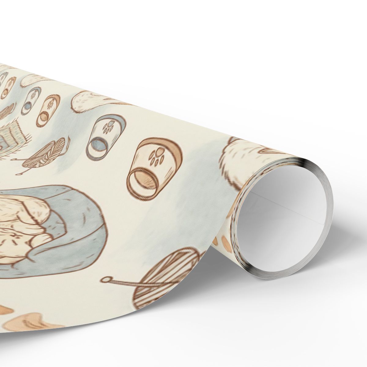Adorable Pet-Themed Wrapping Paper Roll for All Occasions