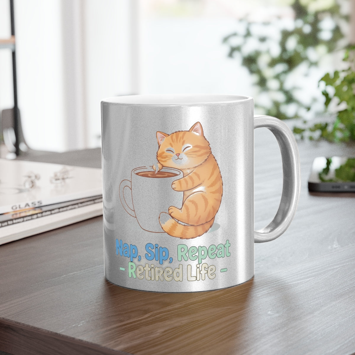 Nap Sip Repeat Retired Life Mug for Relaxing Moments