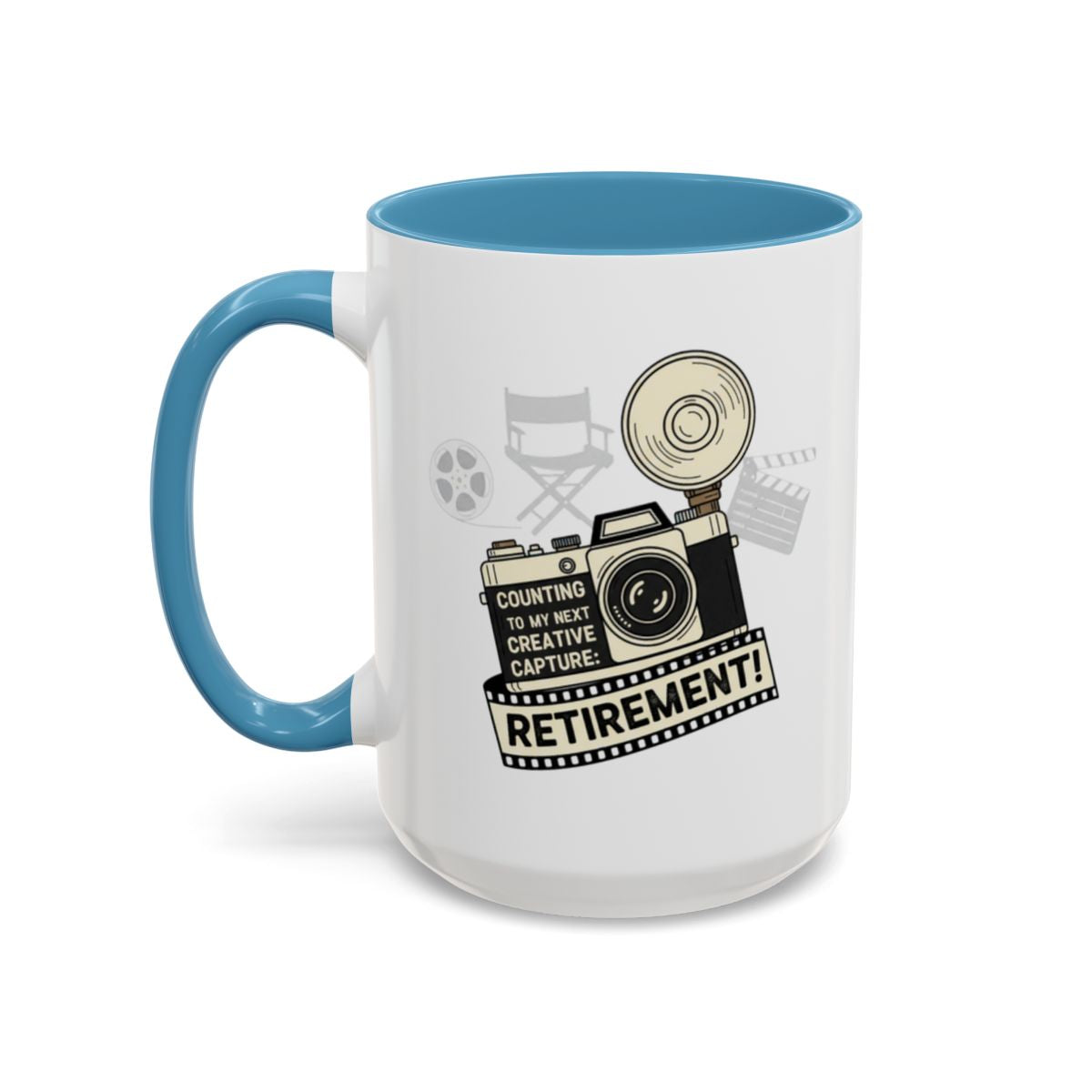 Counting to My Next Creative Capture | Retirement Gold Silver Black or Access Mugs - Retiree Gifts Retirement Party