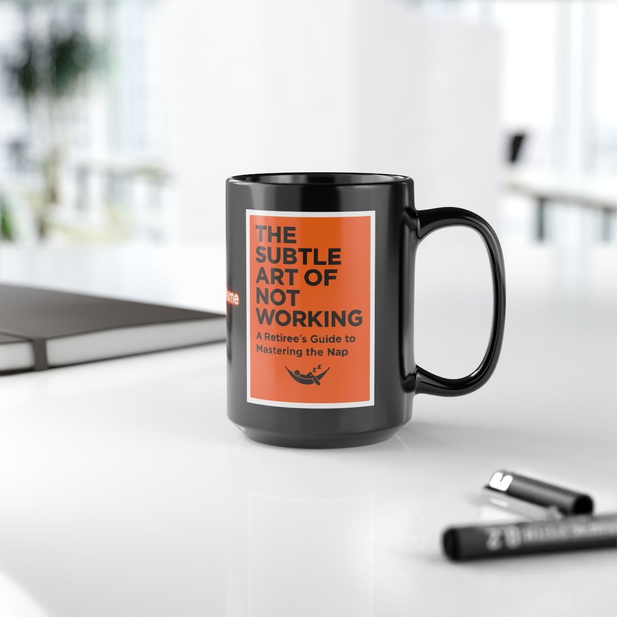 The Subtle Art of Not Working Mug for Retirees