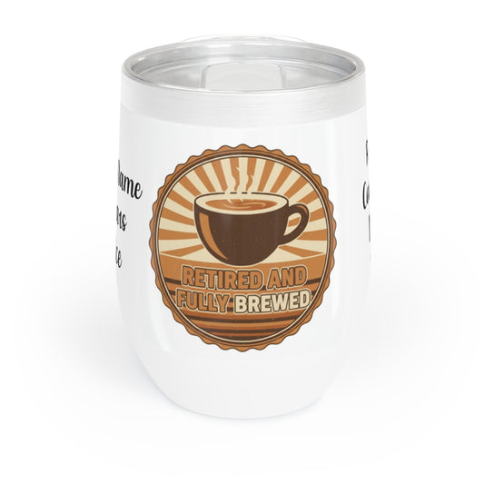 Retired and Fully Brewed with Coffee Graphic Mug