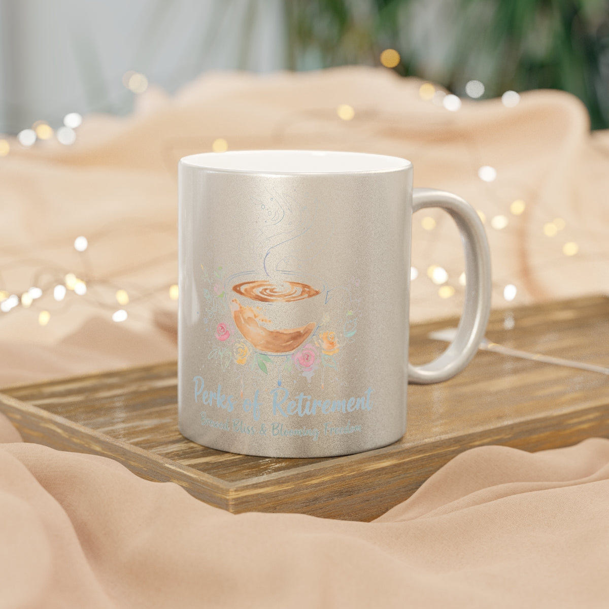 Perks of Retirement Special Moments Inspirational Mug