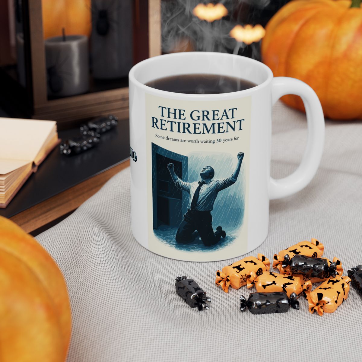 The Great Retirement Some Dreams Are Worth Waiting For | | Celebrate retirement milestones Personalized Microwavable Ceramic Mugs 11oz 15oz 20o - Retiree Gifts Retirement Party