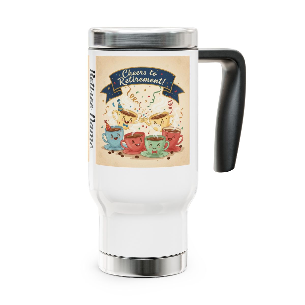 Cheers to Retirement Travel Mug for Celebrations