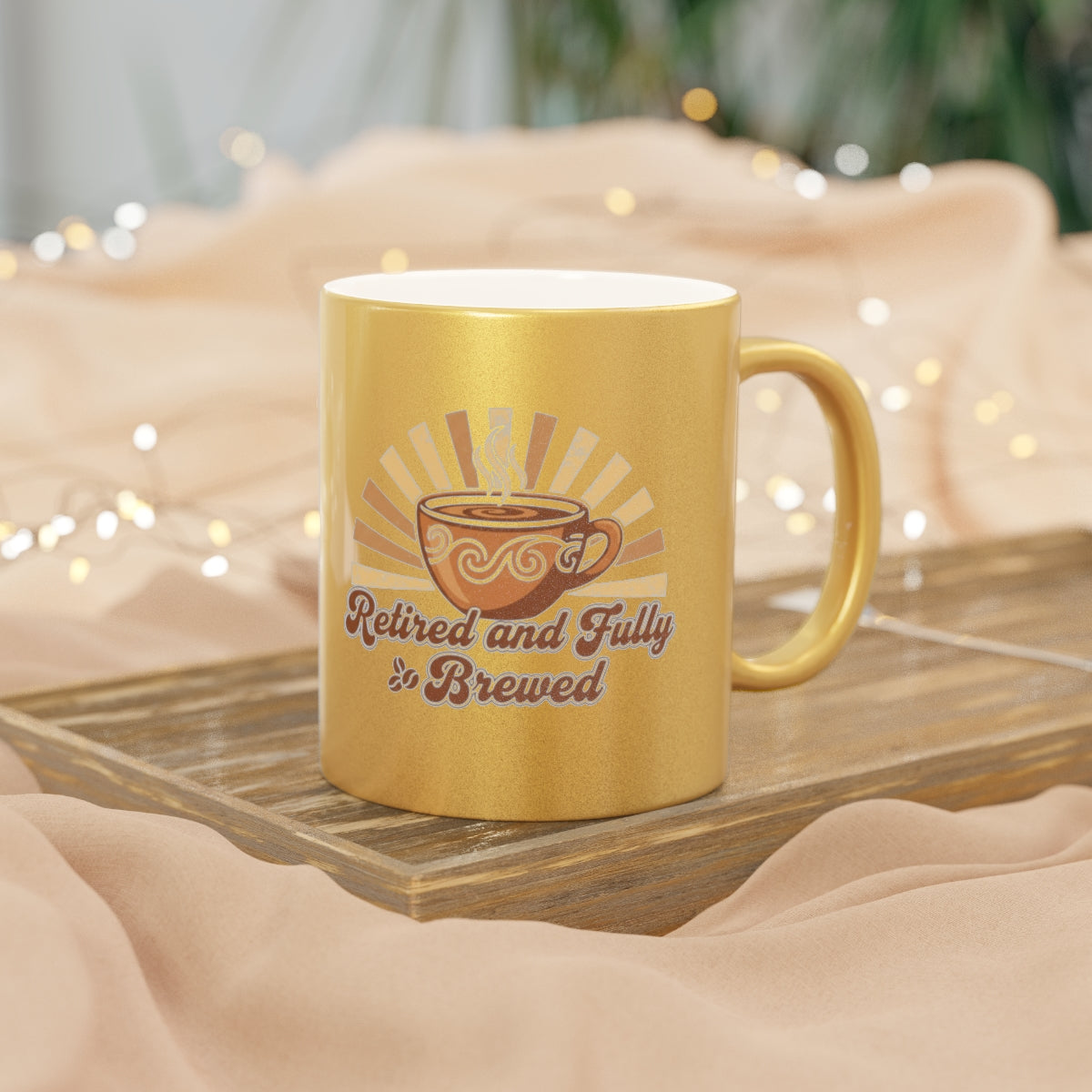 Retired and Fully Brewed Coffee Mug for All Occasions