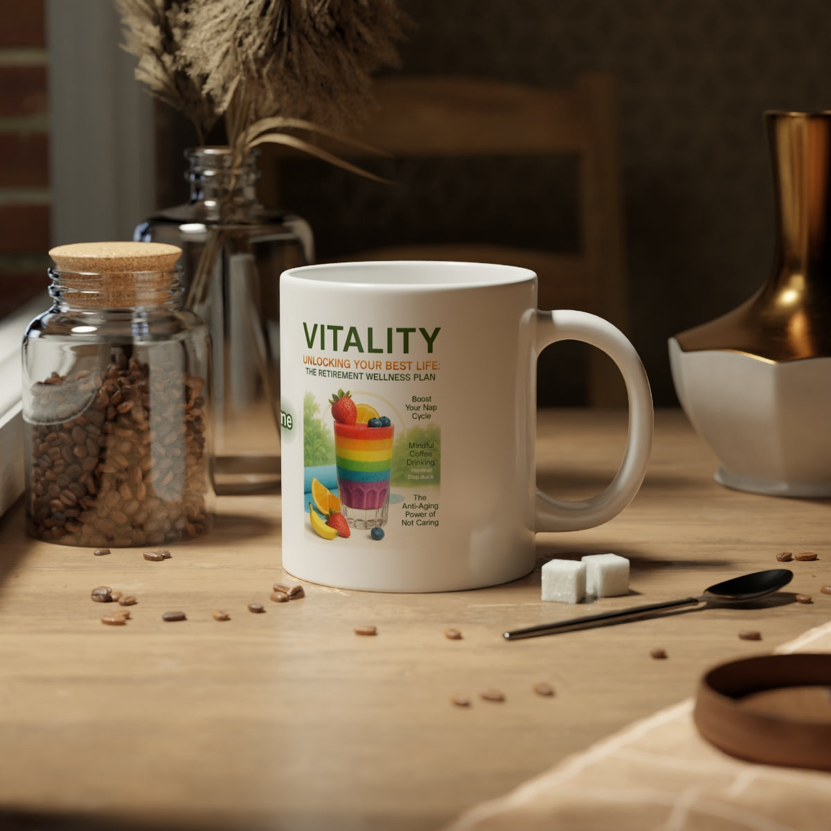 Vitality Best Life Kitchen Wellness Plan Mug