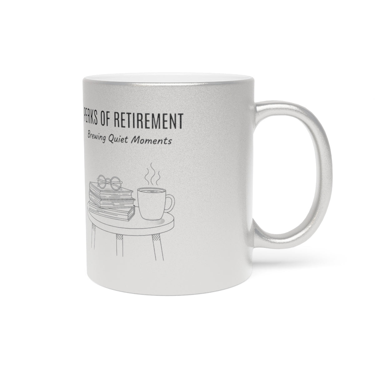 Retirement Coffee Mug Brewing Quiet Moments