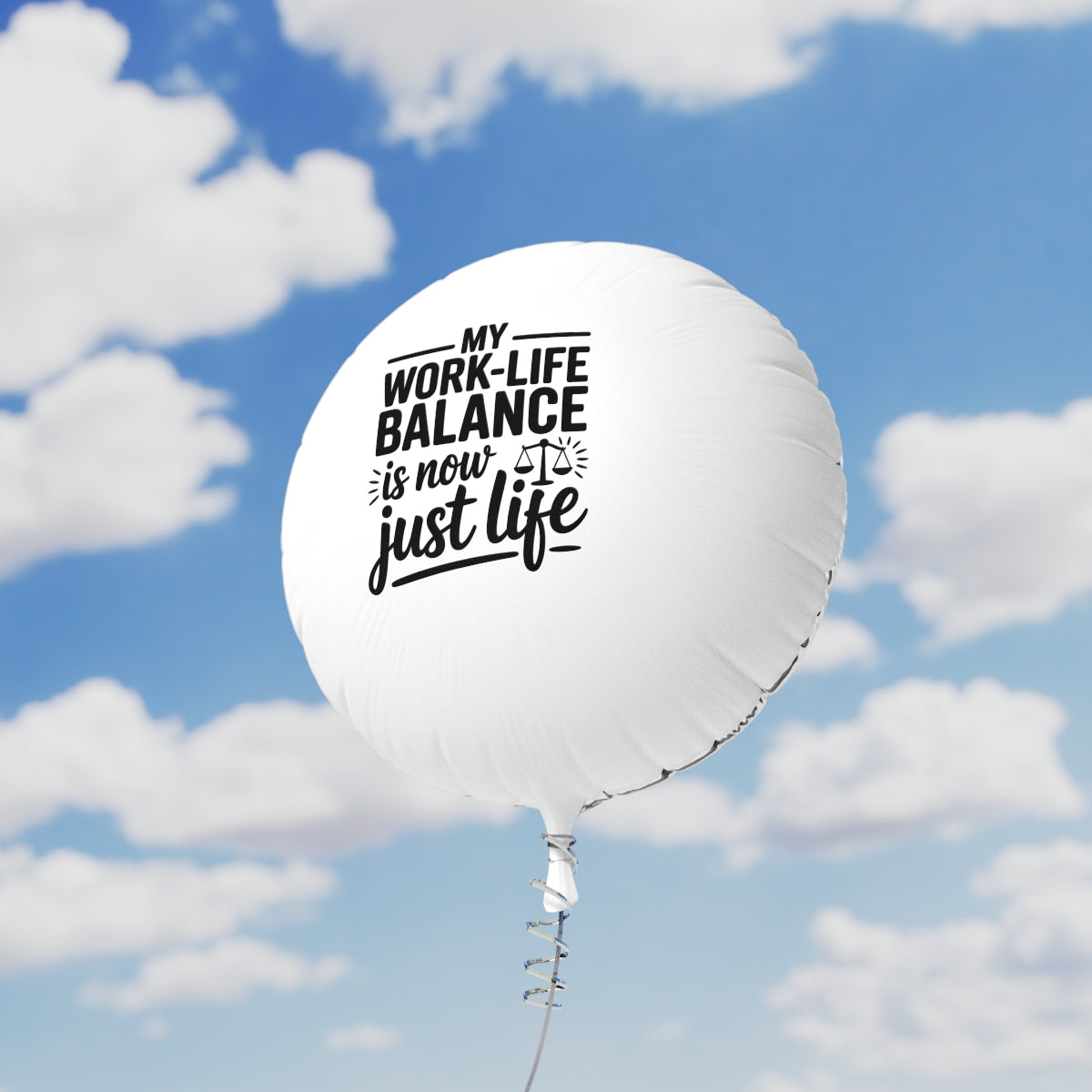 My Work-Life Balance Is Now Just Life 22in or 11in Mylar Ballons - Retiree Gifts Retirement Party