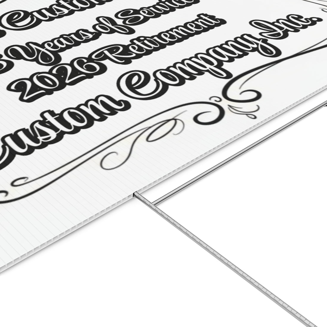 Retiree Custom Name 25 Years of Service 2026 Retirement product