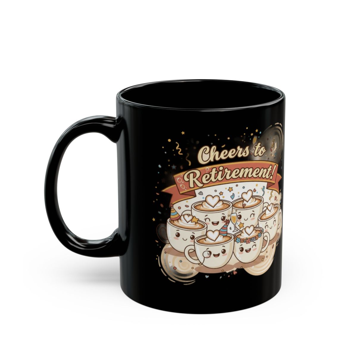 Cheers to Retirement Coffee Mug for Fun Celebrations