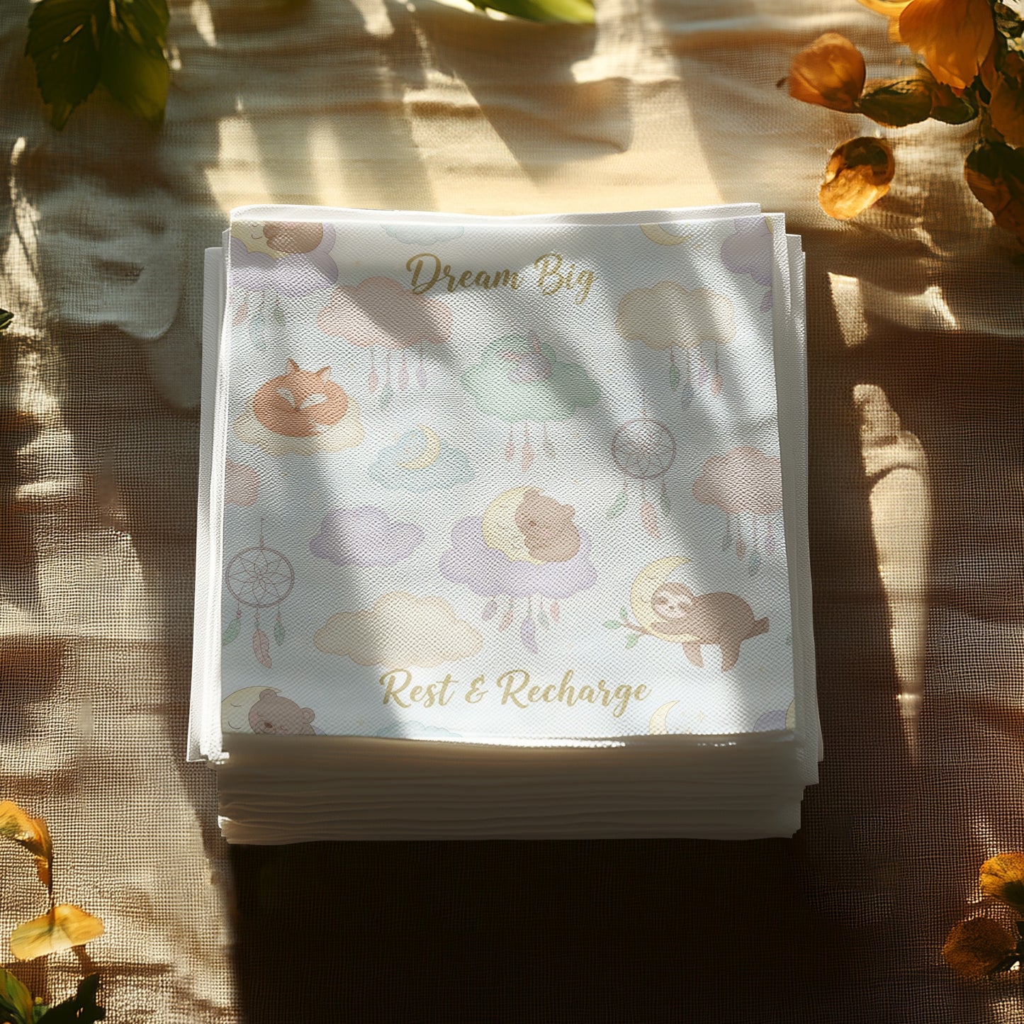 Dream Big Rest and Recharge Adorable Baby Blanket