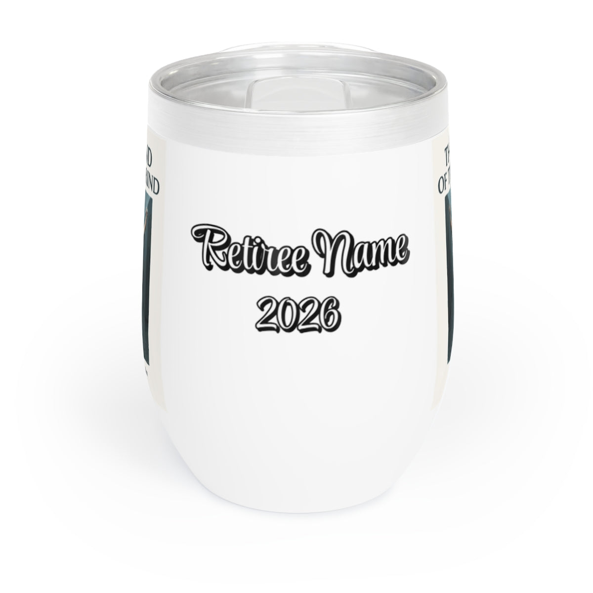 The End of the Grind Work hard retire harder | Celebrate Retirement Personalized Wine Tumbler - Retiree Gifts Retirement Party