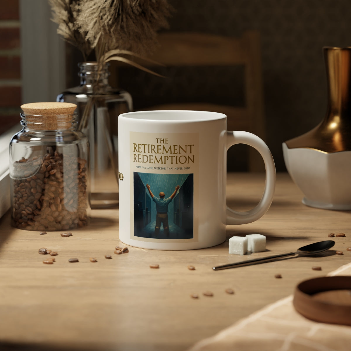 The Retirement Redemption Hope Is A Long Weekend | Retirement Redemption Hope | Personalized Microwavable Ceramic Mugs 11oz 15oz 20o - Retiree Gifts Retirement Party