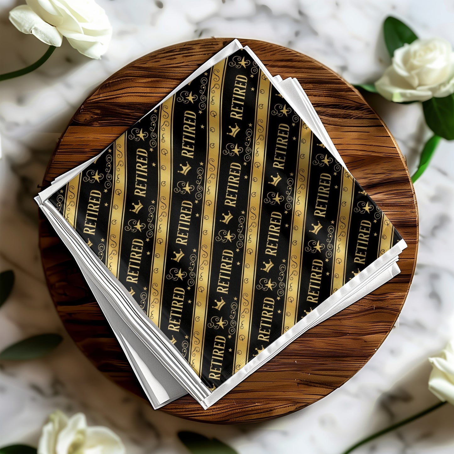 Elegant Retired Pattern Design for Special Celebrations