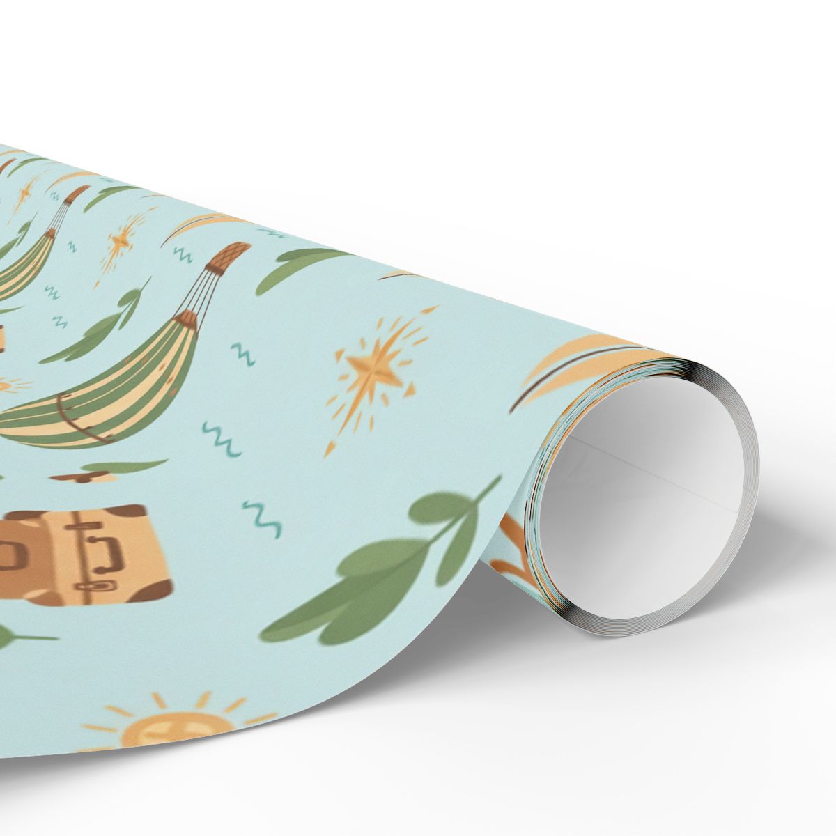 Fun Whimsical Hot Air Balloons Patterned Wallpaper