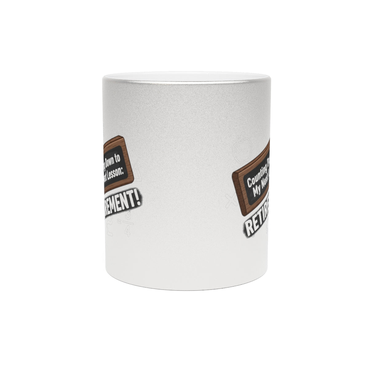 Counting Down to My Next Lesson | Retirement Gold Silver Black or Access Mugs - Retiree Gifts Retirement Party