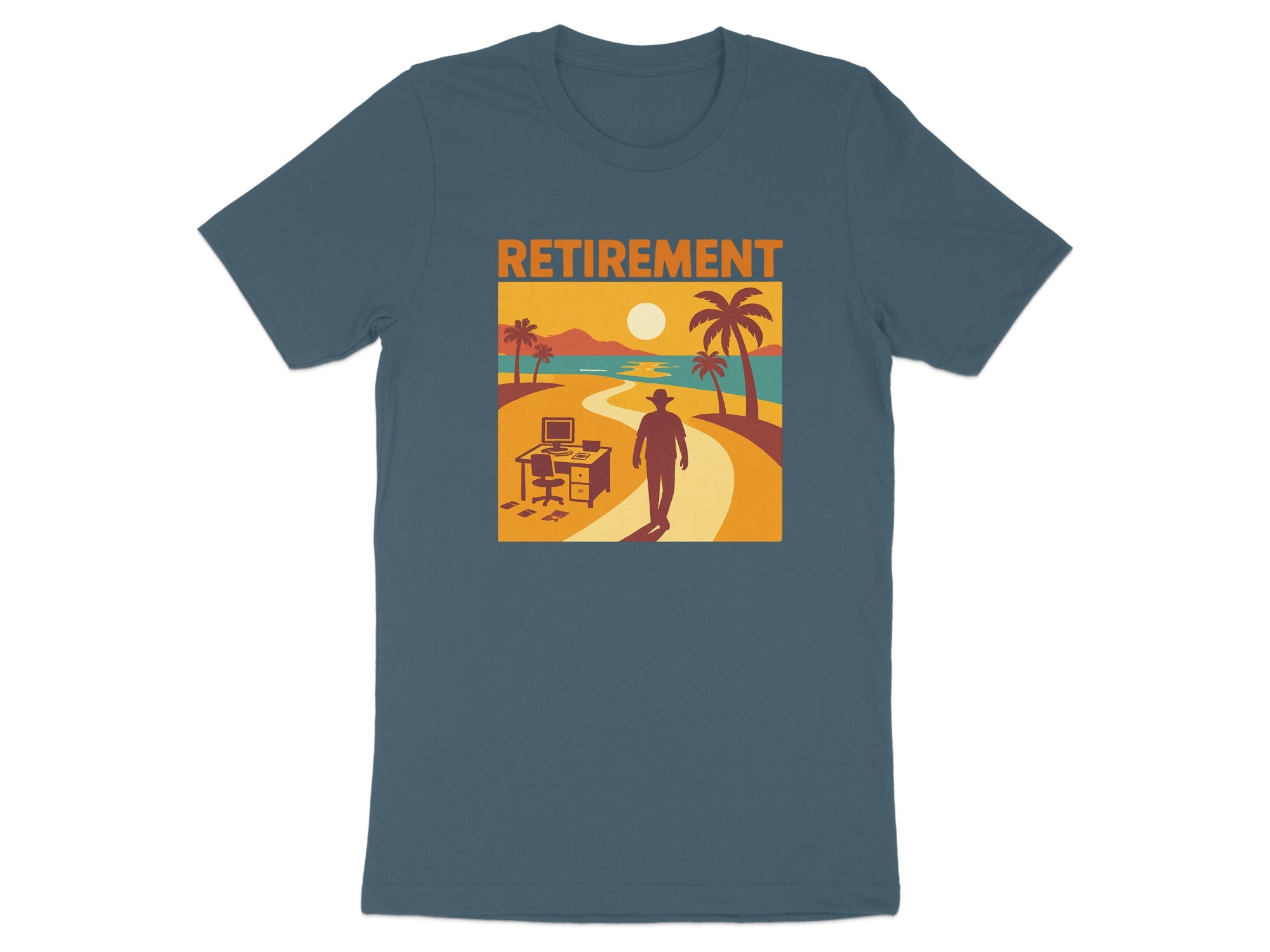 RETIREMENT | Prepare for Your Next Journey | Dark Heaterh Color Bella T-Shirts - Retiree Gifts Retirement Party