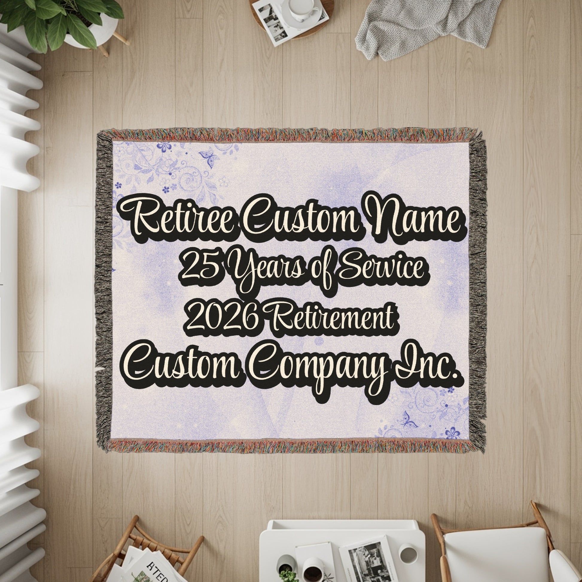 Retiree Custom Name 25 Years of Service 2026 Retirement product