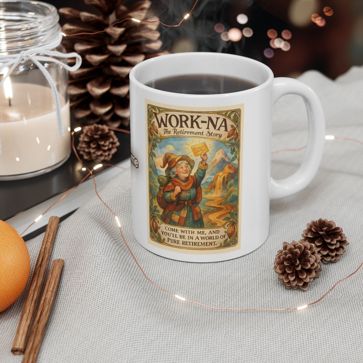 Humorous Retirement Coffee Mug for Retirees