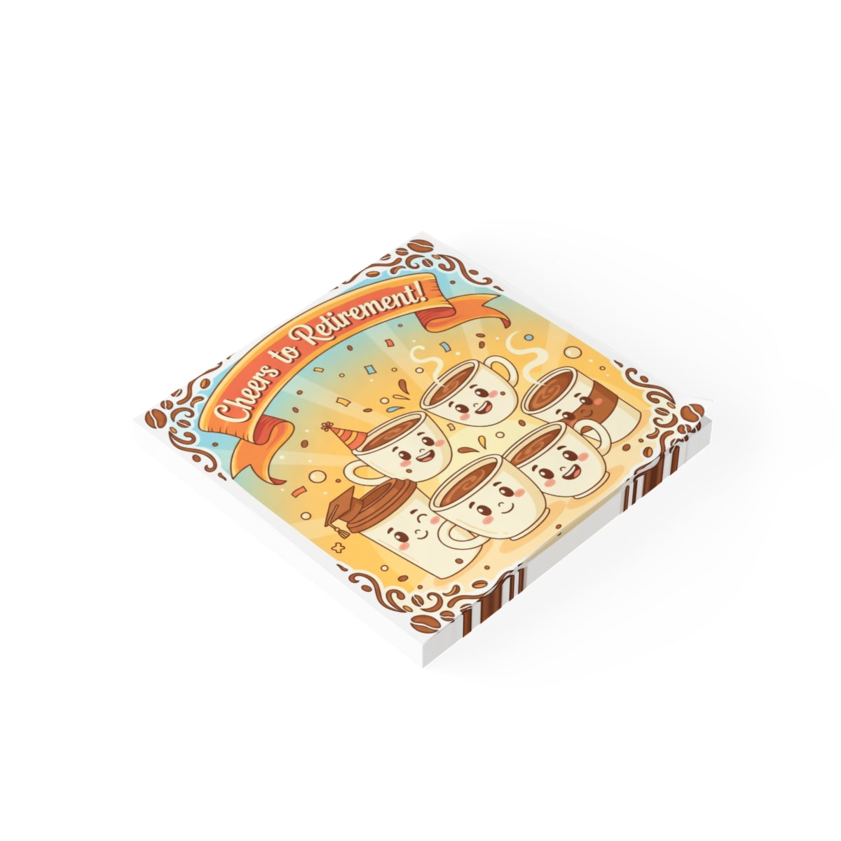Cheers to Retirement Coffee Mug Illustration product