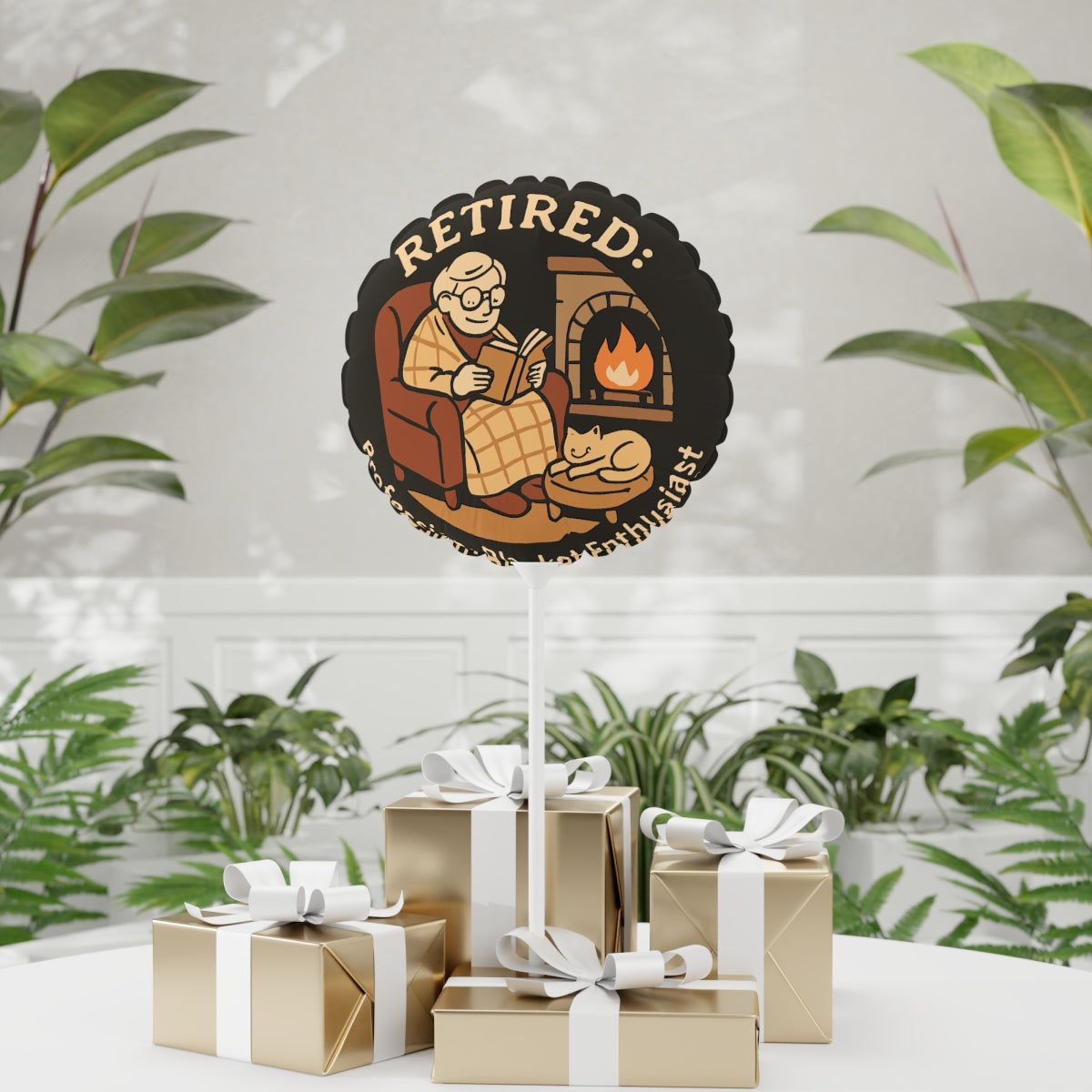 Retired Profession Blanket Enthusiast | Retired Profession Blanket Enthusiast | Looking for Mylar Ballons 11in or 22in - Retiree Gifts Retirement Party