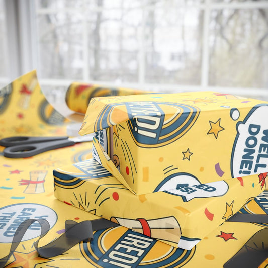 Celebratory Themed Wrapping Paper for All Occasions