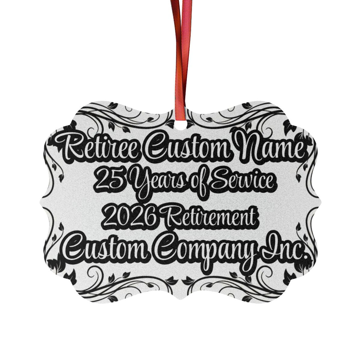Retiree Custom Name 25 Years of Service 2026 Retirement