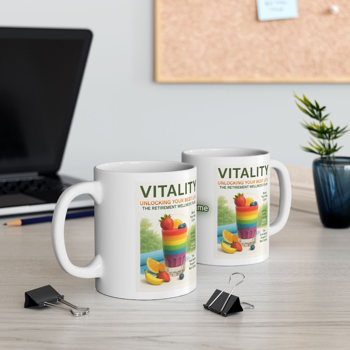 VITALITY Unlocking Your Best Retirement Wellness Mug