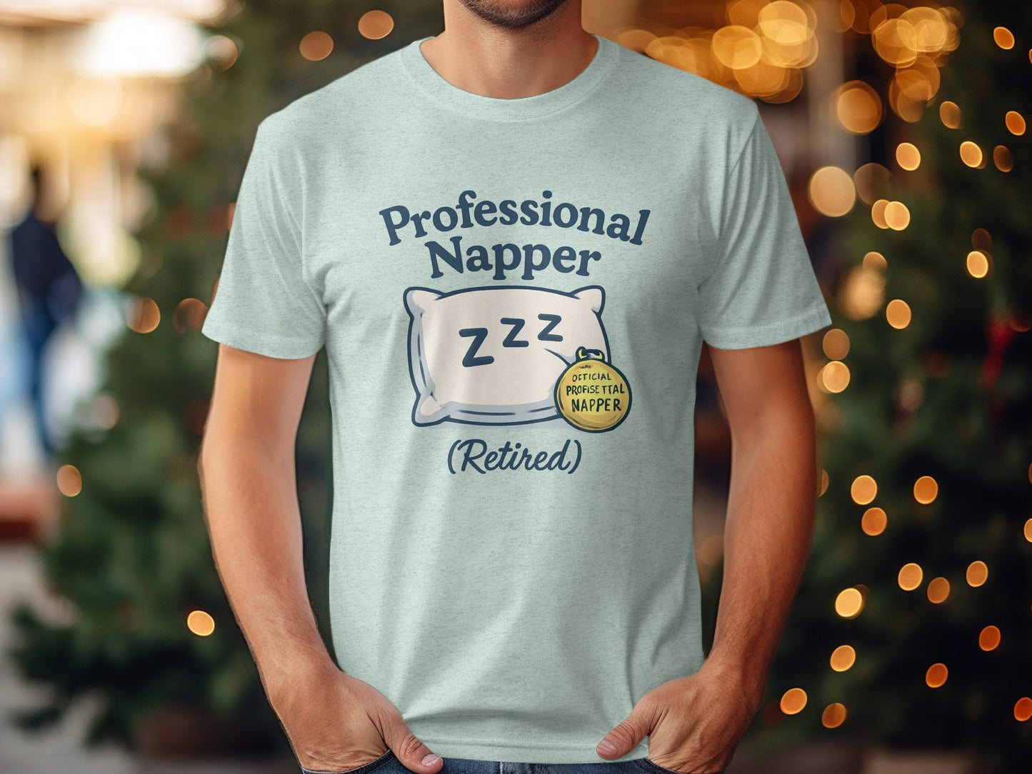 Professional Napper (Retired) | Official Professional Napper | Soft Color Bella T-Shirts - Retiree Gifts Retirement Party