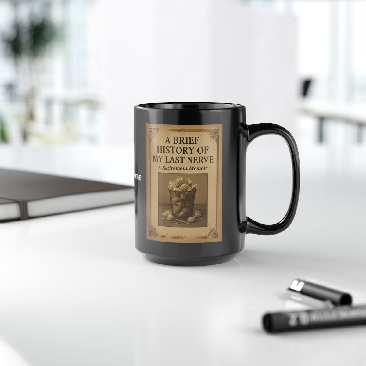 A Brief History of My Last Nerve Coffee Mug