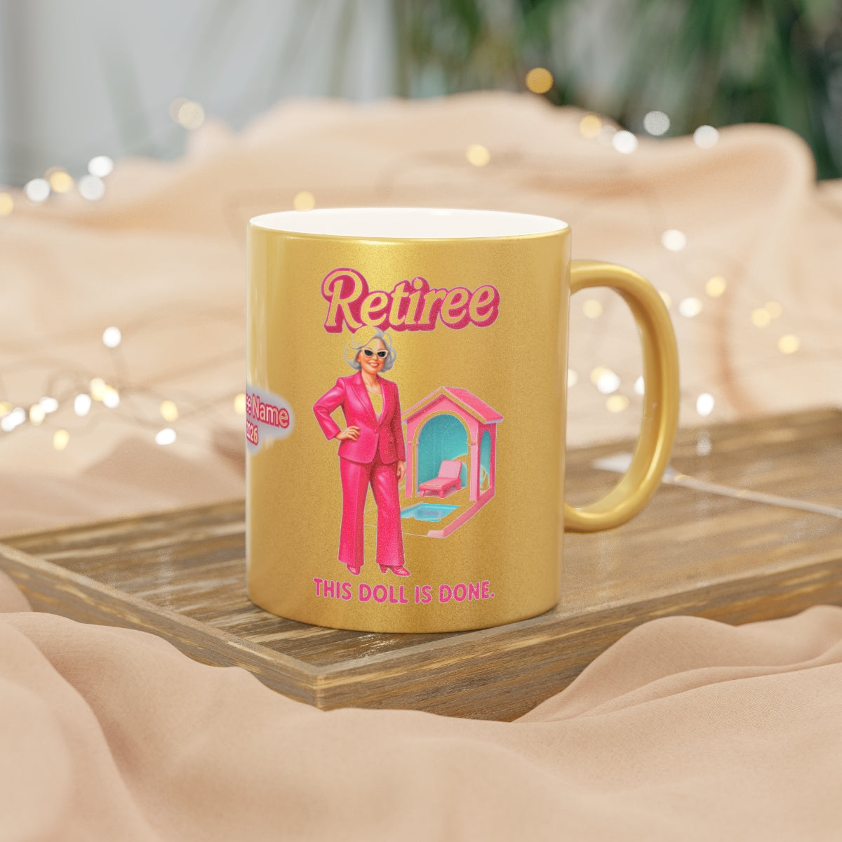 Retiree This Doll Is Done Mug Perfect Gift for Loved Ones