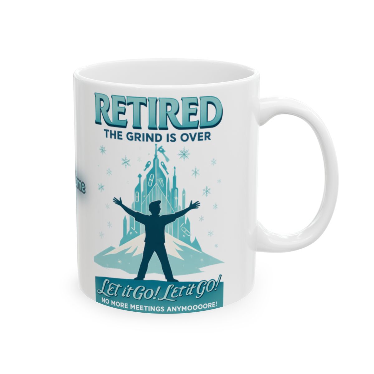 Retired The Grind Is Over Fun Coffee Mug Gift