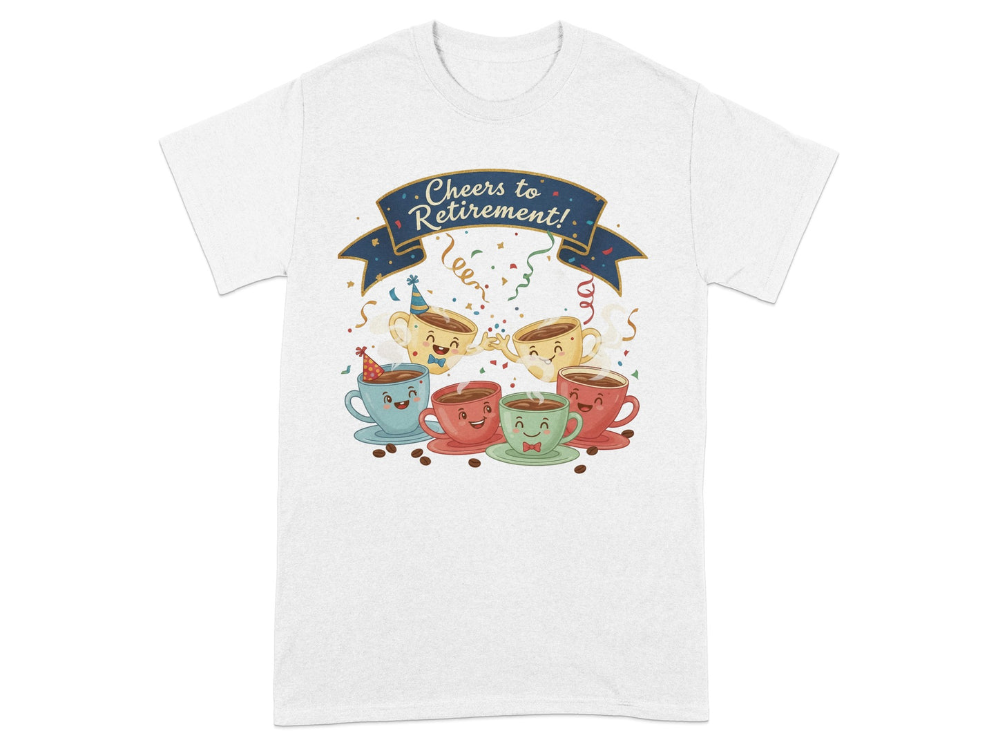 Cheers to Retirement Celebration T-shirt