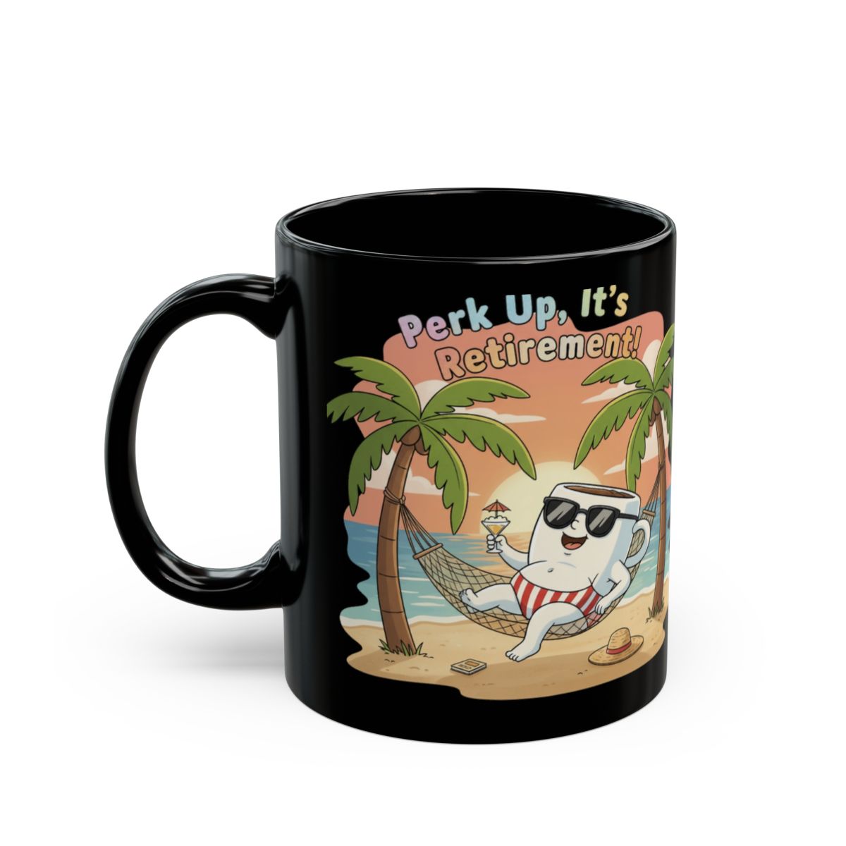 Perk Up It's Retirement Funny Coffee Mug Gift