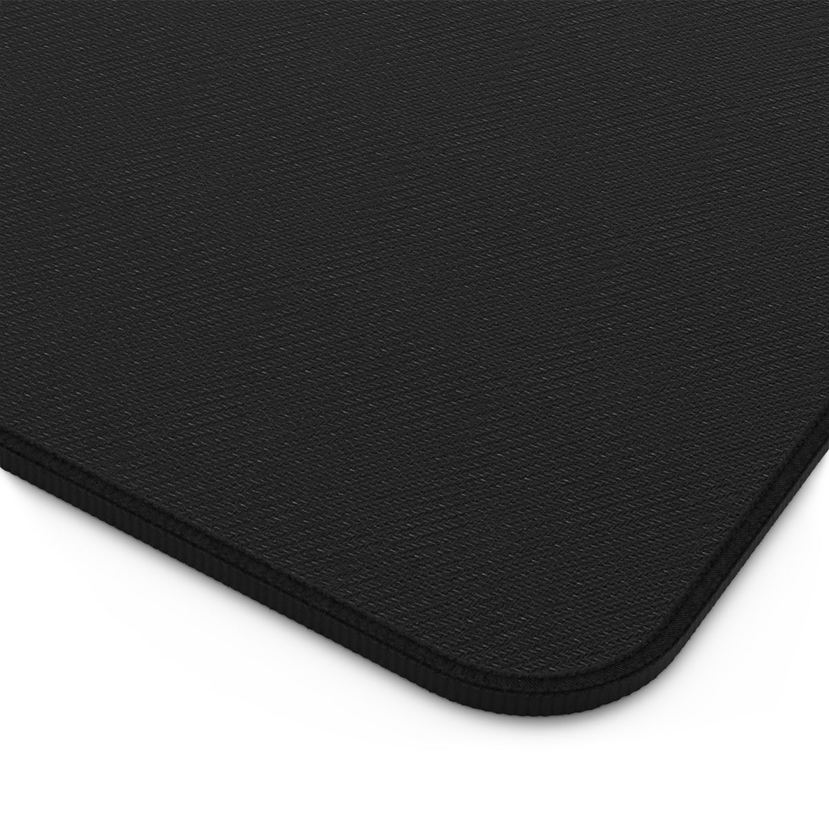 Durable Black Mouse Pad with Non-Slip Base Office Surface