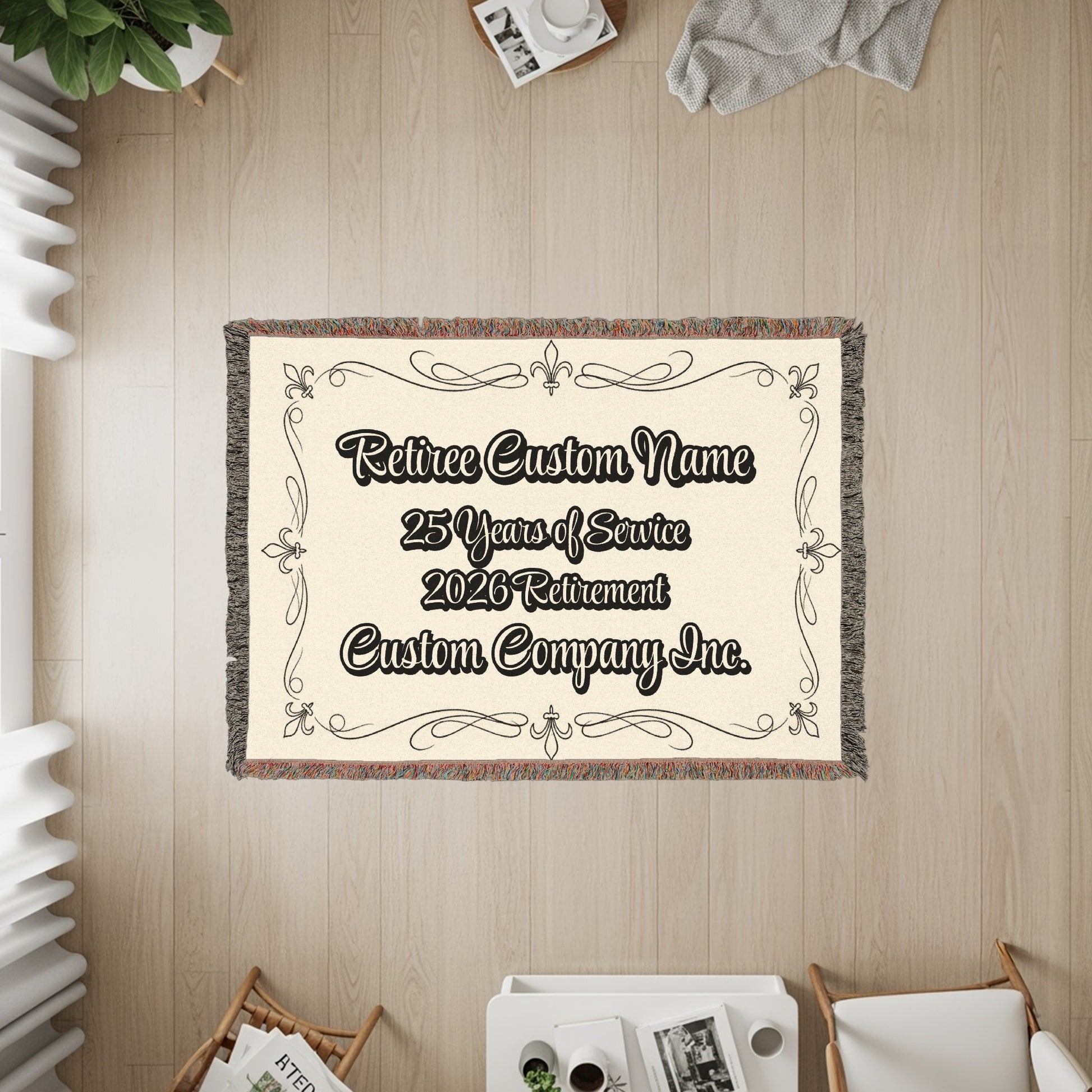 Retiree Custom Name 25 Years of Service Retirement product