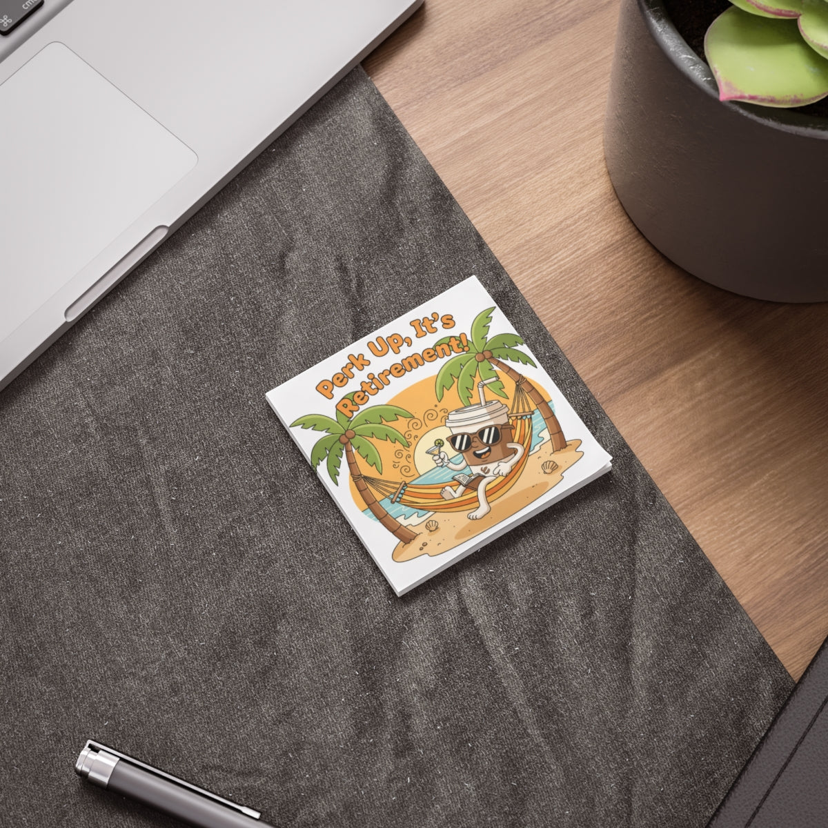 Perk Up It's Retirement Sticker for Celebrations Fun