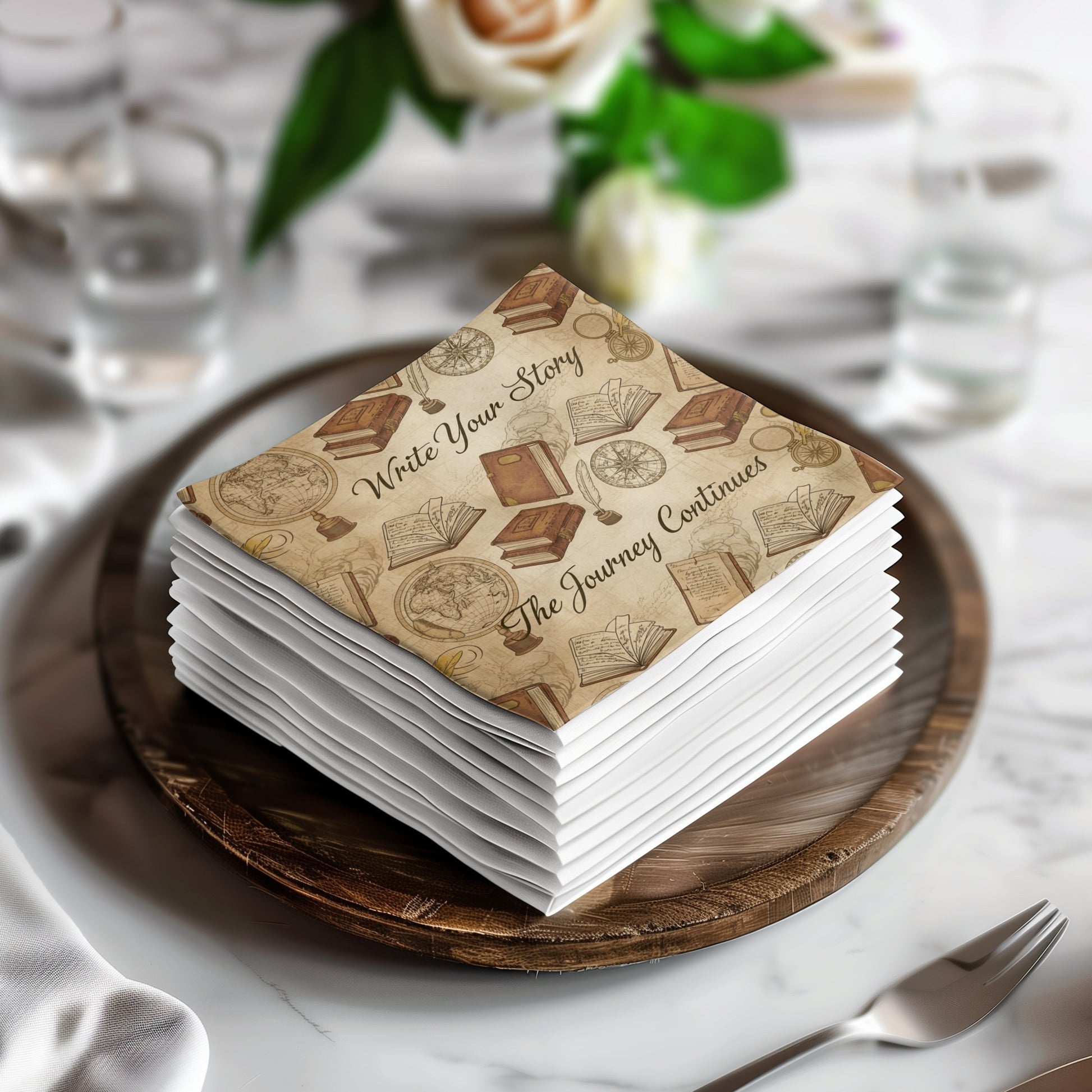 Write Your Story The Journey Continues decorative item