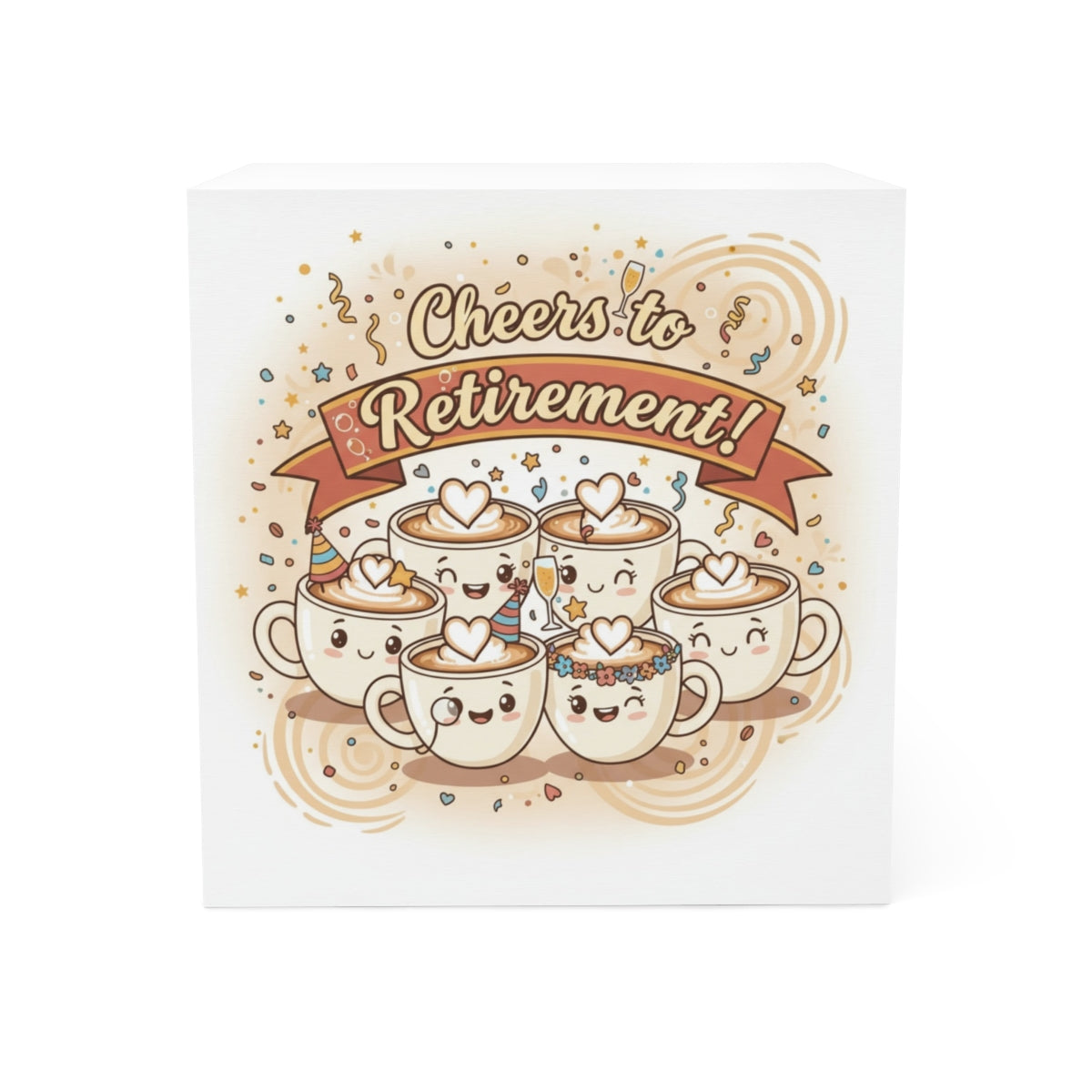 Cheers to Retirement Festive Celebration Art product