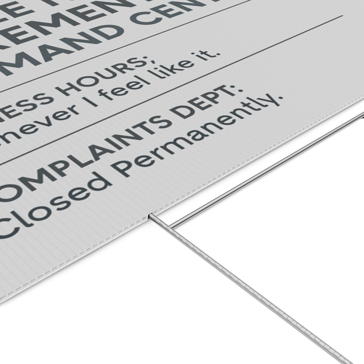 Funny Retirement Command Center Celebration Sign Large Vinyl Banner or Yard Sign - Retiree Gifts Retirement Party
